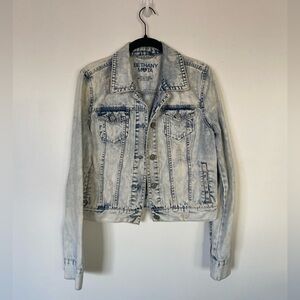 Bethany Mota Faded Blue Jean Jacket